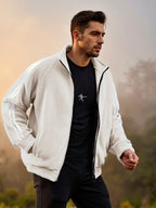 New Zipper Trend Versatile Men's Fleece Jacket - product type - NovaVisio