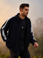 New Zipper Trend Versatile Men's Fleece Jacket - product type - NovaVisio