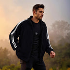 New Zipper Trend Versatile Men's Fleece Jacket - product type - NovaVisio