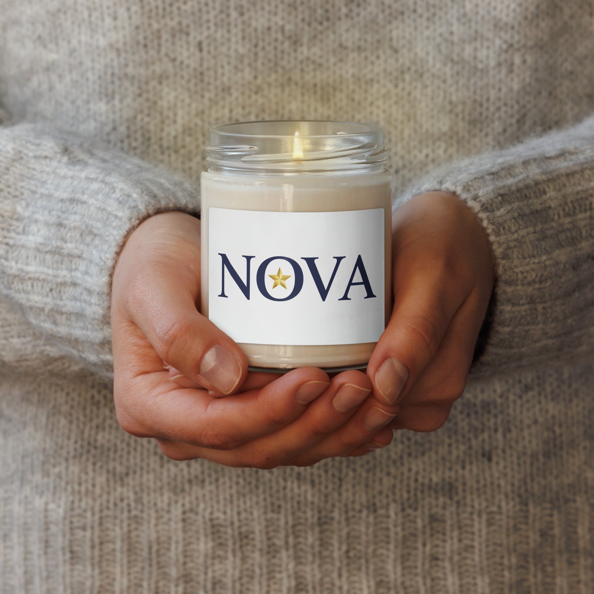 NOVA Scented soy candle - product type - NovaVisio