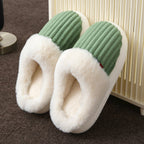 Plush Slippers Winter Thickened Coral Couple - product type - NovaVisio