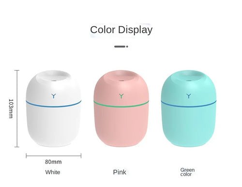 Portable Ultrasonic Humidifier USB Aroma Essential Oil Diffuser LED - product type - NovaVisio