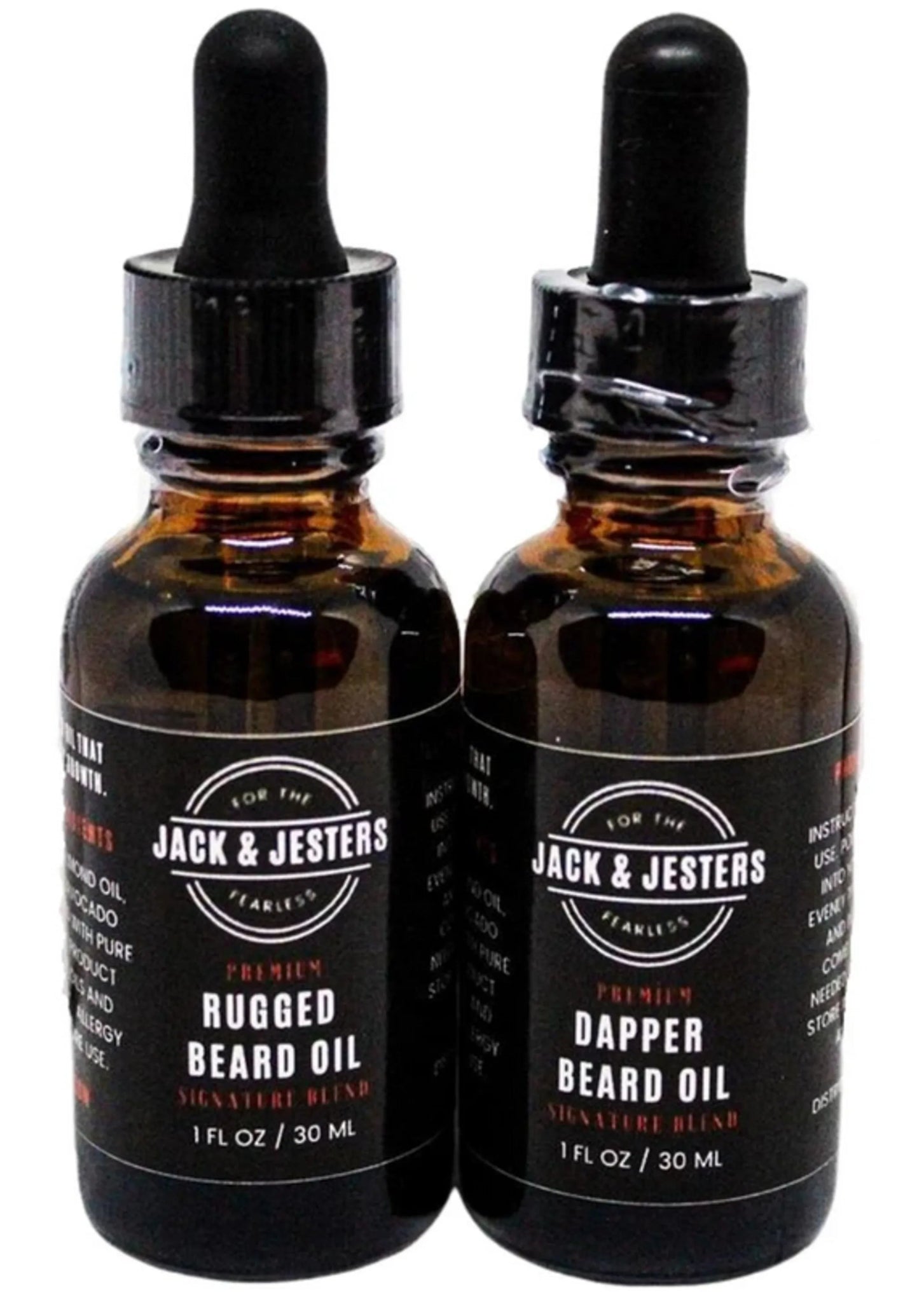 Premium DAPPER Beard Oil - product type - NovaVisio