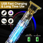 Professional Cordless Hair Clippers - Men's Beard & Hair Trimmer Set - product type - NovaVisio