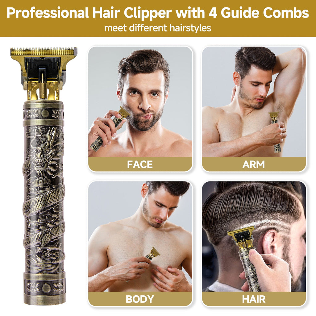 Professional Cordless Hair Clippers - Men's Beard & Hair Trimmer Set - product type - NovaVisio