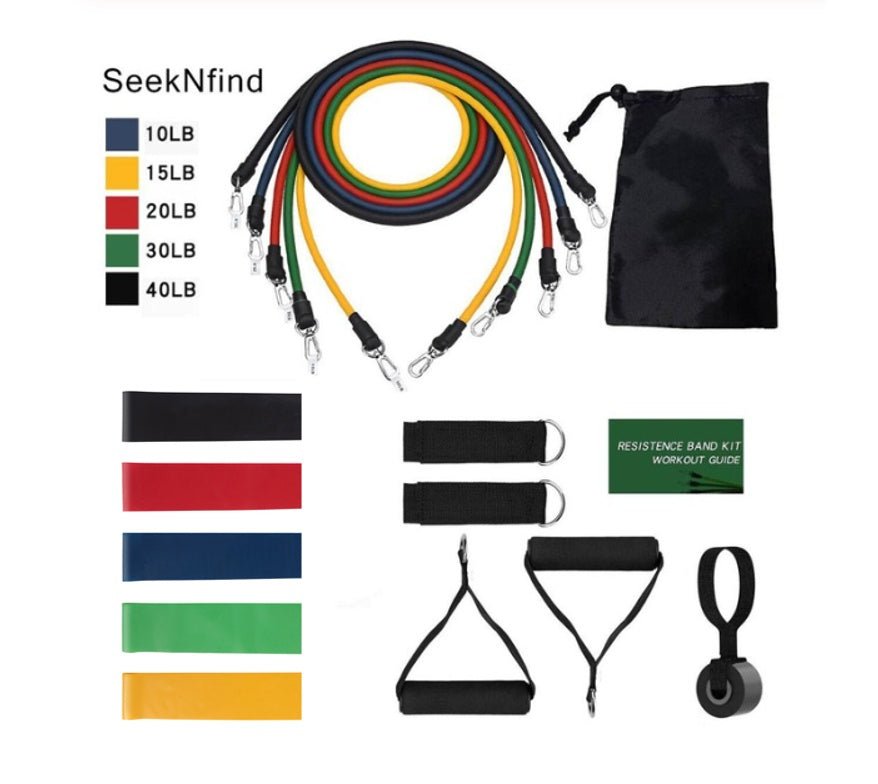 Resistance Bands Set - Portable Fitness Rally for Home Workouts - product type - NovaVisio