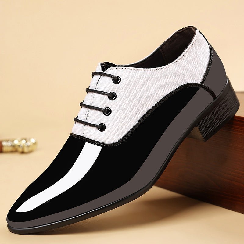 Shiny Surface Soft Sole Shoes Male - product type - NovaVisio