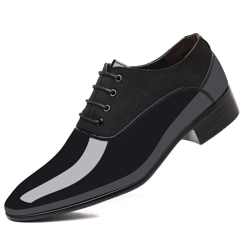 Shiny Surface Soft Sole Shoes Male - product type - NovaVisio