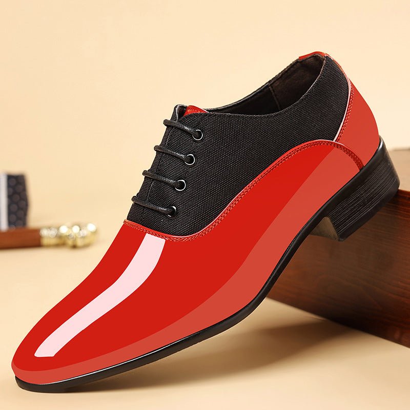 Shiny Surface Soft Sole Shoes Male - product type - NovaVisio