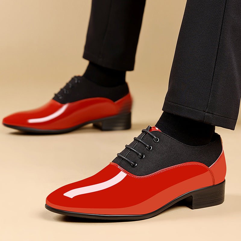 Shiny Surface Soft Sole Shoes Male - product type - NovaVisio