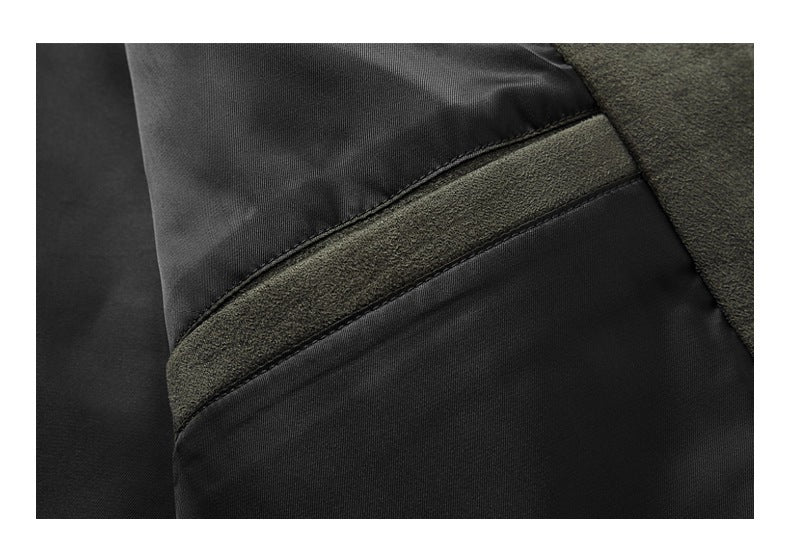 Spring New Suede Jacket For Men - product type - NovaVisio