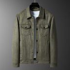 Spring New Suede Jacket For Men - product type - NovaVisio