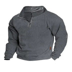 SpringAutumn European Men's Casual Stand - up Collar Long - sleeved Sweatshirt - product type - NovaVisio