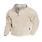 SpringAutumn European Men's Casual Stand - up Collar Long - sleeved Sweatshirt - product type - NovaVisio
