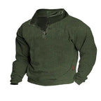 SpringAutumn European Men's Casual Stand - up Collar Long - sleeved Sweatshirt - product type - NovaVisio