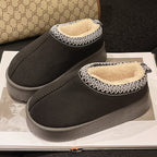 Suede Cotton Slippers Women Autumn Winter - product type - NovaVisio
