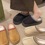 Suede Cotton Slippers Women Autumn Winter - product type - NovaVisio