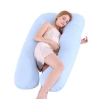 Summer Sleeping Support Pillow For Pregnant Women U Shape Maternity Pillows Pregnancy Ice Silk - product type - NovaVisio