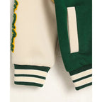 Toddler Baseball Jacket - Embroidered Letter Print Varsity Coat, Unisex - product type - NovaVisio