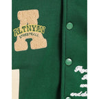Toddler Baseball Jacket - Embroidered Letter Print Varsity Coat, Unisex - product type - NovaVisio