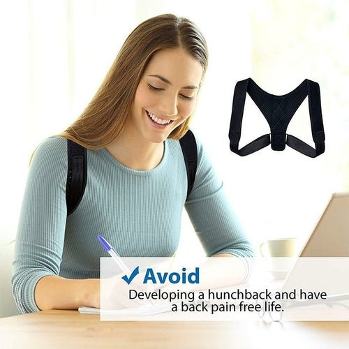 Unisex Adjustable Back Posture Corrector - product type - NovaVisio