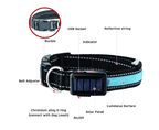 USB and Solar Charge Reflective Led Dog Collar - product type - NovaVisio