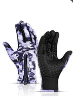 Waterproof Winter Gloves - Touchscreen Fleece - Lined Motorcycle & Sports Gloves - product type - NovaVisio