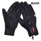 Waterproof Winter Gloves - Touchscreen Fleece - Lined Motorcycle & Sports Gloves - product type - NovaVisio