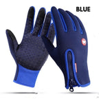 Waterproof Winter Gloves - Touchscreen Fleece - Lined Motorcycle & Sports Gloves - product type - NovaVisio