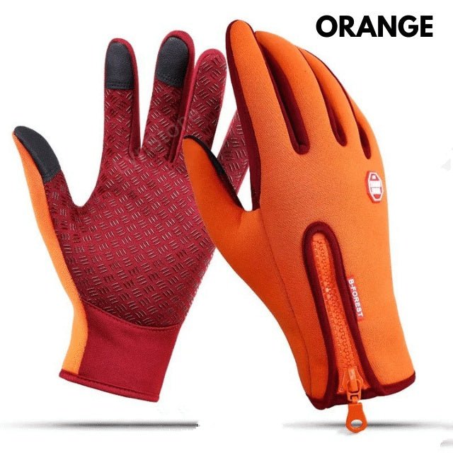 Waterproof Winter Gloves - Touchscreen Fleece - Lined Motorcycle & Sports Gloves - product type - NovaVisio