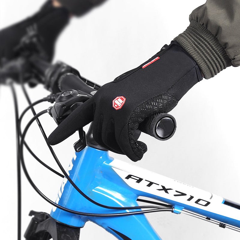 Waterproof Winter Gloves - Touchscreen Fleece - Lined Motorcycle & Sports Gloves - product type - NovaVisio