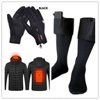 Waterproof Winter Gloves - Touchscreen Fleece - Lined Motorcycle & Sports Gloves - product type - NovaVisio