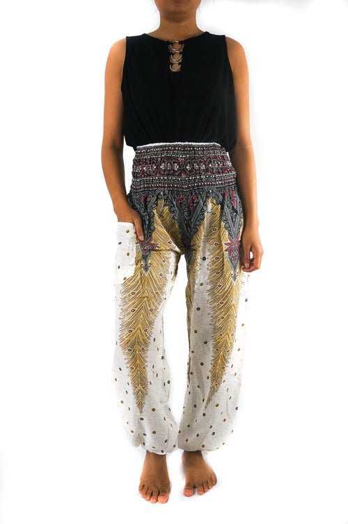WHITE PEACOCK Women Boho Pants Hippie Pants Yoga - product type - NovaVisio