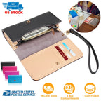 Women Wristlet Wallet PU Leather Lady Purse Credit Card Holder - product type - NovaVisio