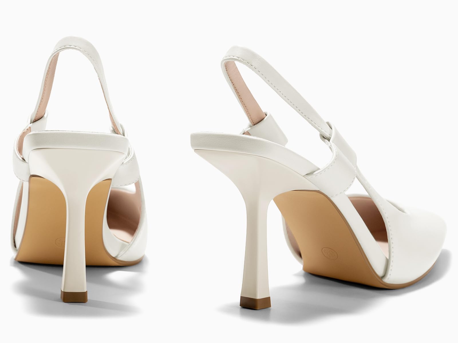 Women's Slingback Kitten Heels - Pointed Toe Dress Pumps for Party & Office - product type - NovaVisio