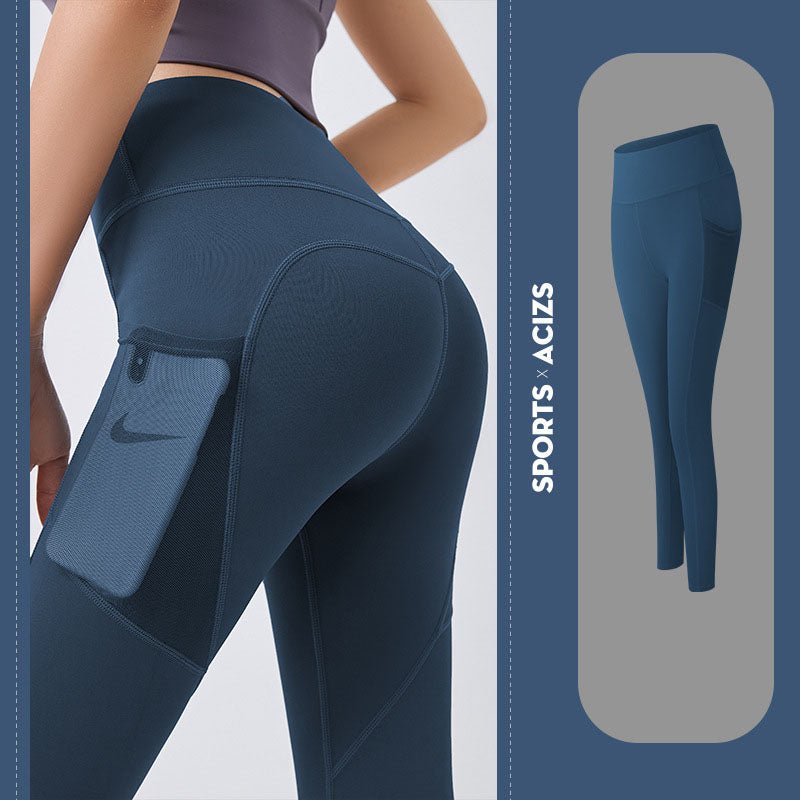Yoga Pants Women With Pocket Leggings Sport Girl Gym Leggings Women Tummy Control Jogging Tights Female Fitness Pants - product type - NovaVisio