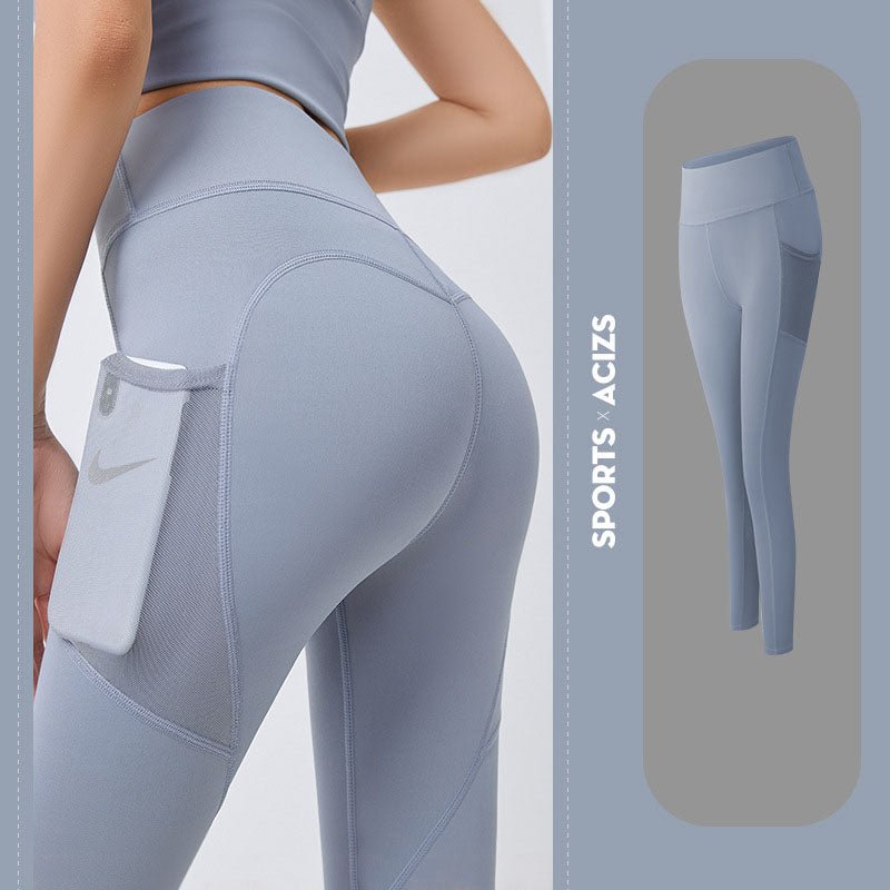 Yoga Pants Women With Pocket Leggings Sport Girl Gym Leggings Women Tummy Control Jogging Tights Female Fitness Pants - product type - NovaVisio