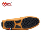 YRZL Loafers Men Shoes Slip on Moccasins Mens Breathable Black Brown Casual Shoes Luxury Brand Loafers Driving Shoes for Men - product type - NovaVisio